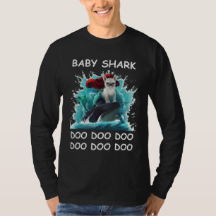 French Bulldog Baby Shark Doo Doo Doo T-Shirt