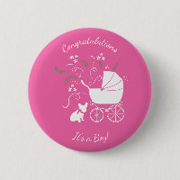 French Bulldog Baby Shower Frenchy Frenchie Pink