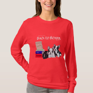 French Bulldog Back to School T-Shirt