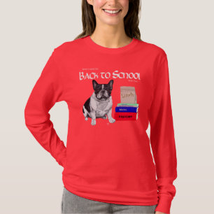 French Bulldog Back to School T-Shirt