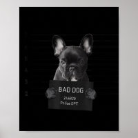 French Bulldog Bad Dog Jail Frenchie Dog Mum Frenc