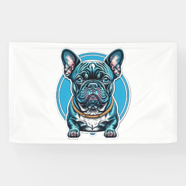 French Bulldog Banner (Horizontal)