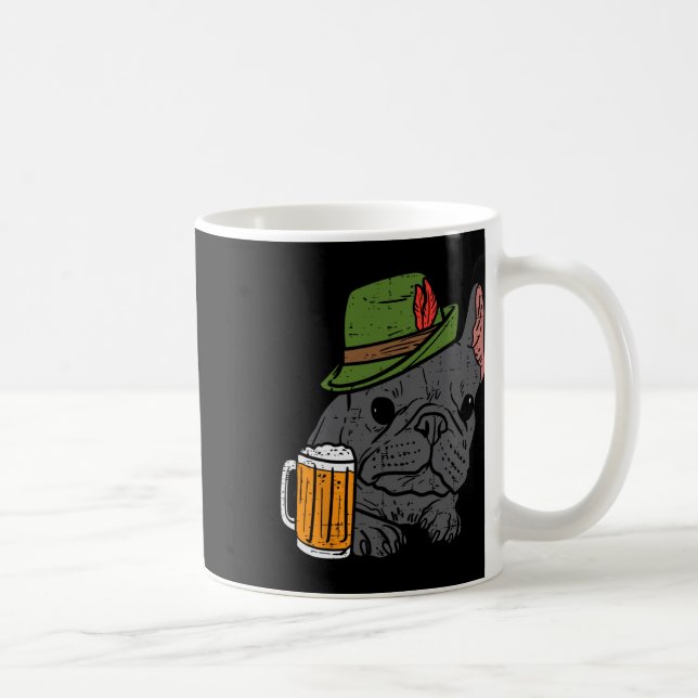 French Bulldog Bavarian Frenchie Dog  Coffee Mug (Right)