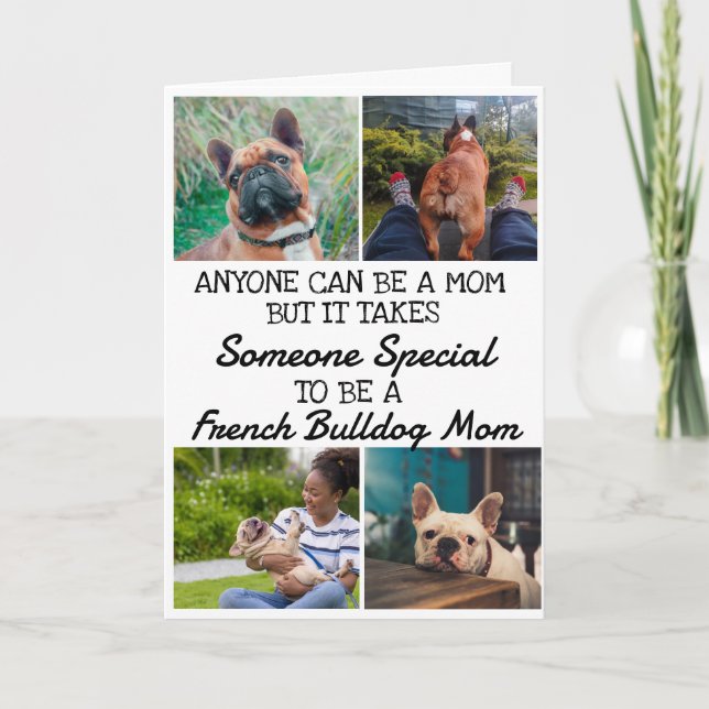 French Bulldog...Best Mum Mother's Day Card (Front)