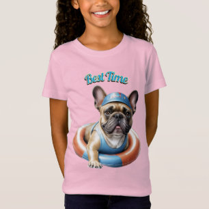French Bulldog Best Time französische Bulldogge T-Shirt