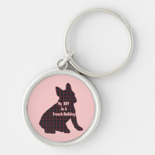 French Bulldog BFF Key Ring