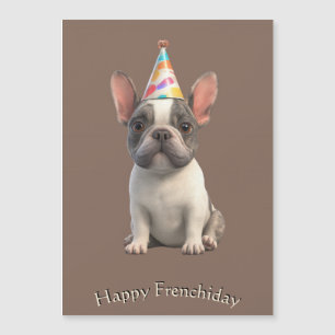 French Bulldog Birthday Card