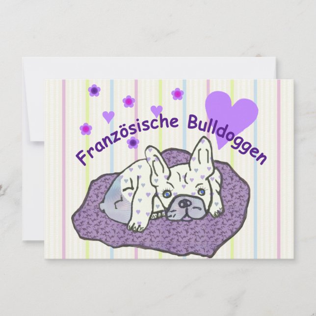 French Bulldog Birthday French Bulldog (Front)