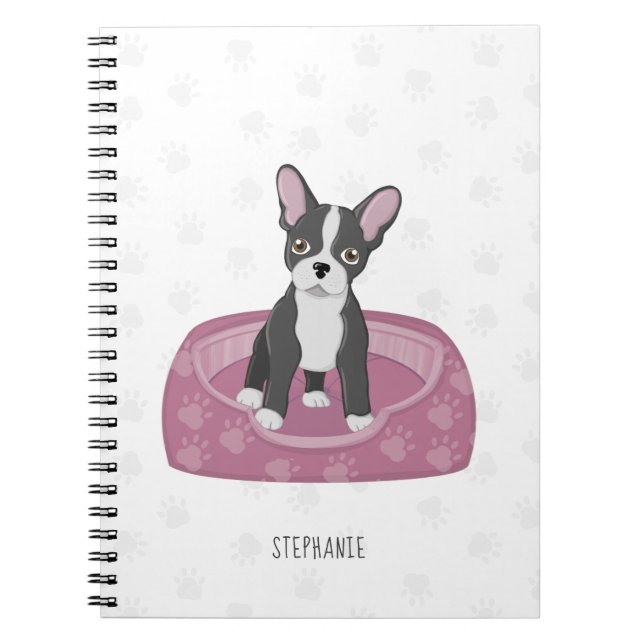 French Bulldog Birthday Notebook (Front)