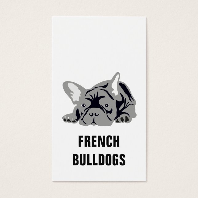 French Bulldog Black (Front)