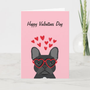 Happy valentines day store bulldog