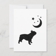 French Bulldog Black Silhouette