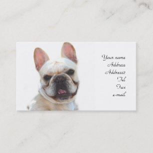 French Bulldog business cards