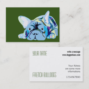 French Bulldog Businesscards Business Card