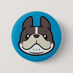 French Bulldog Button