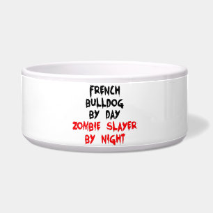 French Bulldog by Day Zombie Slayer by Night