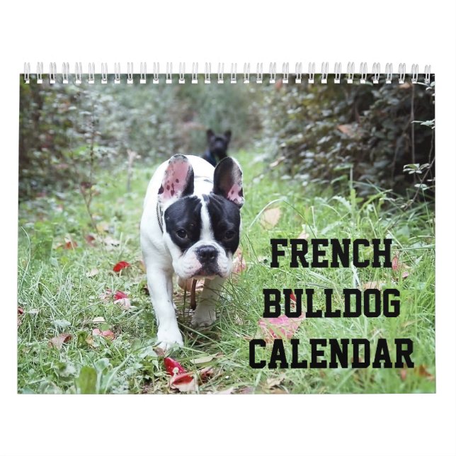 French Bulldog Calendar With Your Photos (Cover)