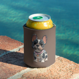 French Bulldog Can Cooler