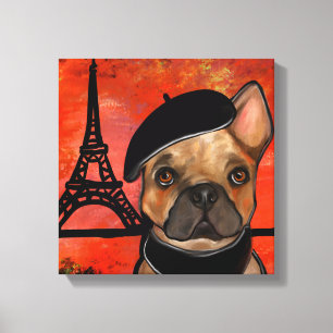 FRENCH BULLDOG CANVAS PRINT