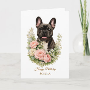 French Bulldog Card