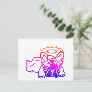 French Bulldog Card