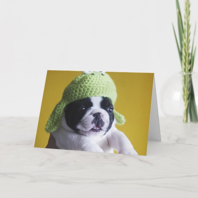 French Bulldog Card (Front)