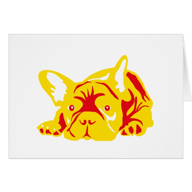French Bulldog Cards (Front Horizontal)