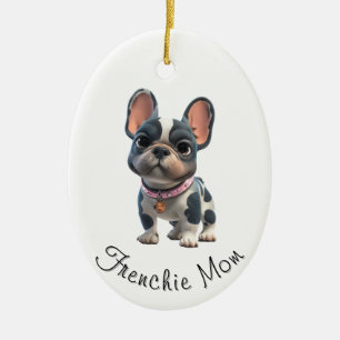 French Bulldog Ceramic Tree Decoration
