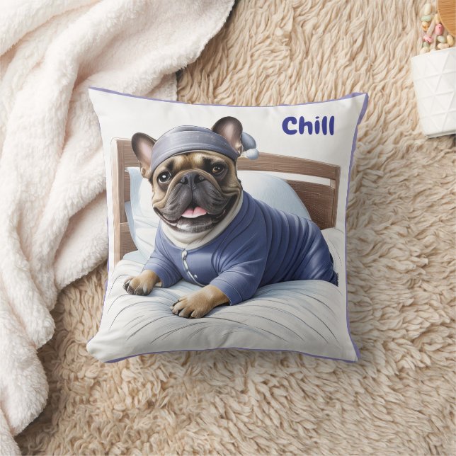 French bulldog chill cushion (Blanket)