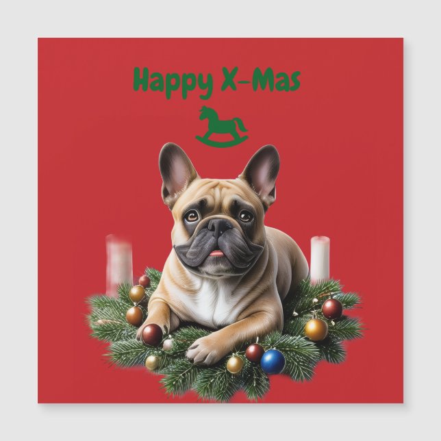 French Bulldog Christmas (Front)