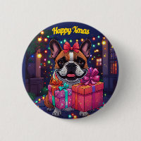 French Bulldog Christmas