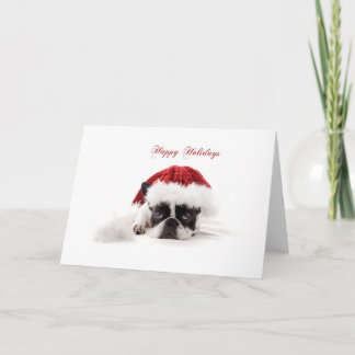French Bulldog Christmas Card