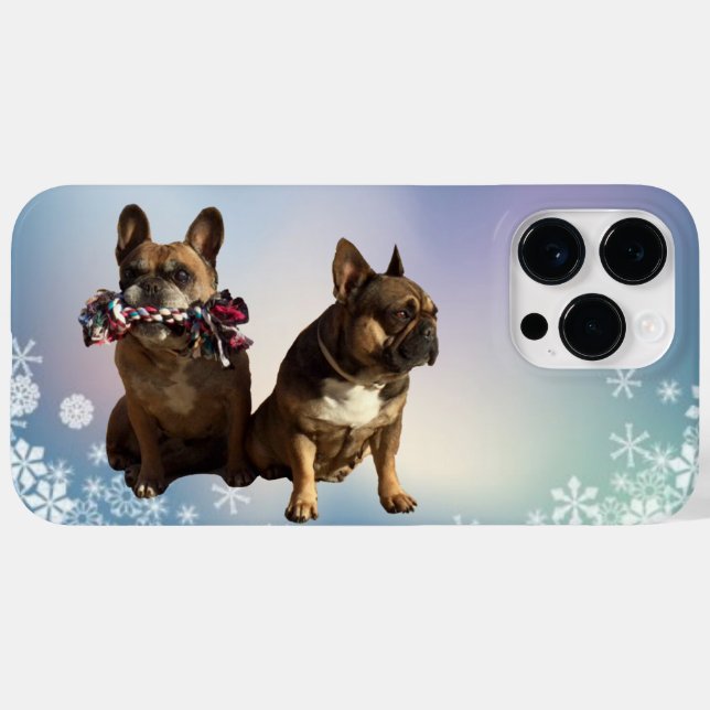 French Bulldog Christmas Case-Mate iPhone Case (Back (Horizontal))