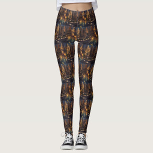 French Bulldog Christmas Festive Voyage Leggings