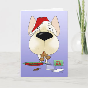 French Bulldog Christmas Holiday Card