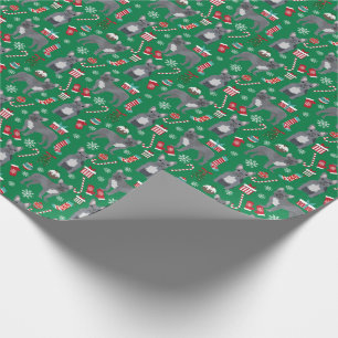 French Bulldog Christmas holiday Wrapping Paper