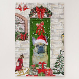 French Bulldog Christmas   Jigsaw Puzzle