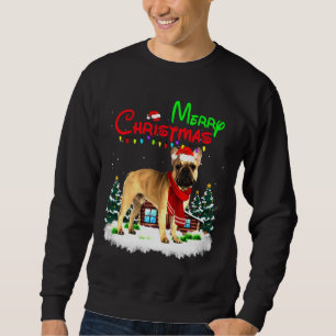 French Bulldog Christmas Lights Merry Sweatshirt