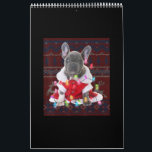 French Bulldog Christmas Lights Ugly Sweater Dog Calendar<br><div class="desc">French Bulldog Christmas Lights Ugly Sweater Dog A Bulldog makes it better. Cute bulldog gifts for Bulldog lovers and Bulldog dog owners who got a new Bulldog puppy dog. Bulldog mum, Bulldog dad. Bulldog gifts for men, boys and girls. Bulldog stuff for kids, youth, girls and boys. Makes an ideal...</div>