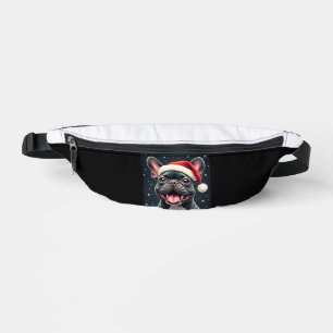 French Bulldog Christmas Long Sleeve T-Shirt Bum Bags