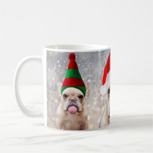 French Bulldog Christmas Mug Funny Holiday Gift 