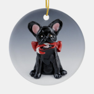 French Bulldog Christmas ornament