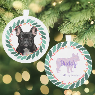 French Bulldog Christmas Ornament – Custom Gift