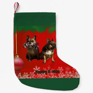 French Bulldog Christmas Small Christmas Stocking