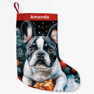 French Bulldog Christmas Small Christmas Stocking