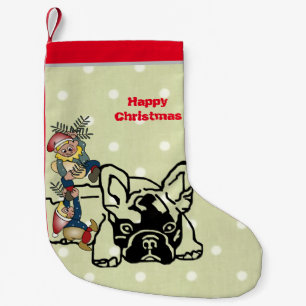French Bulldog Christmas Small Christmas Stocking