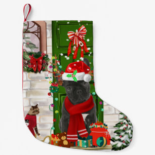 French Bulldog Christmas Small Christmas Stocking