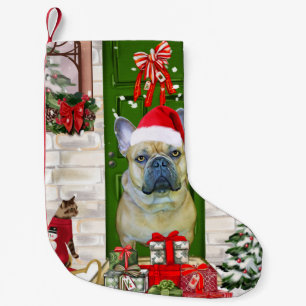 French Bulldog Christmas Small Christmas Stocking