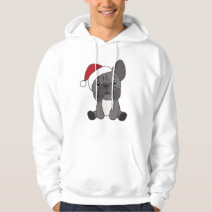 French Bulldog Christmas Snow Winter Animals Hoodie