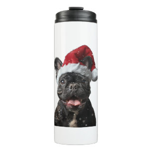 French Bulldog Christmas  Thermal Tumbler